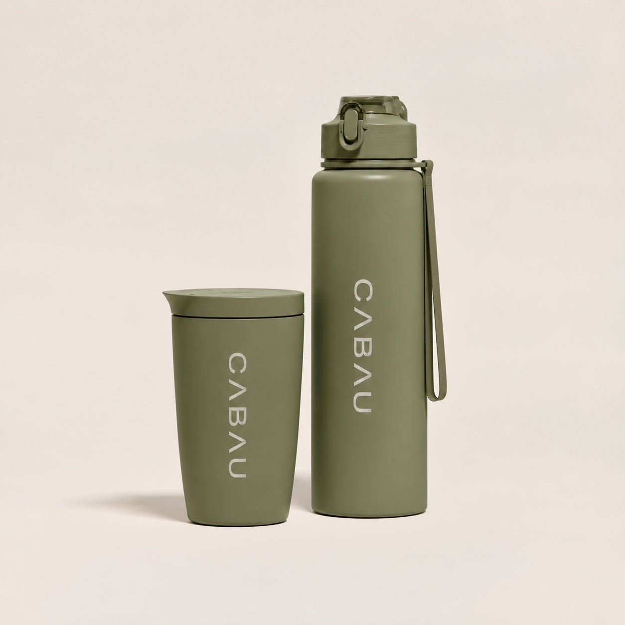 Stainless Duo: Bottle + Cup