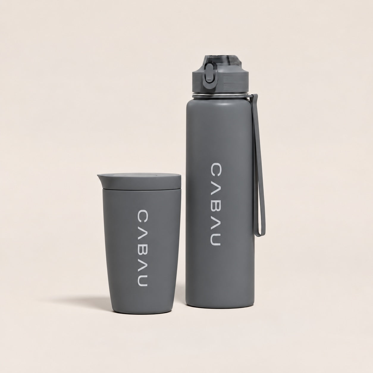 Stainless Duo: Bottle + Cup
