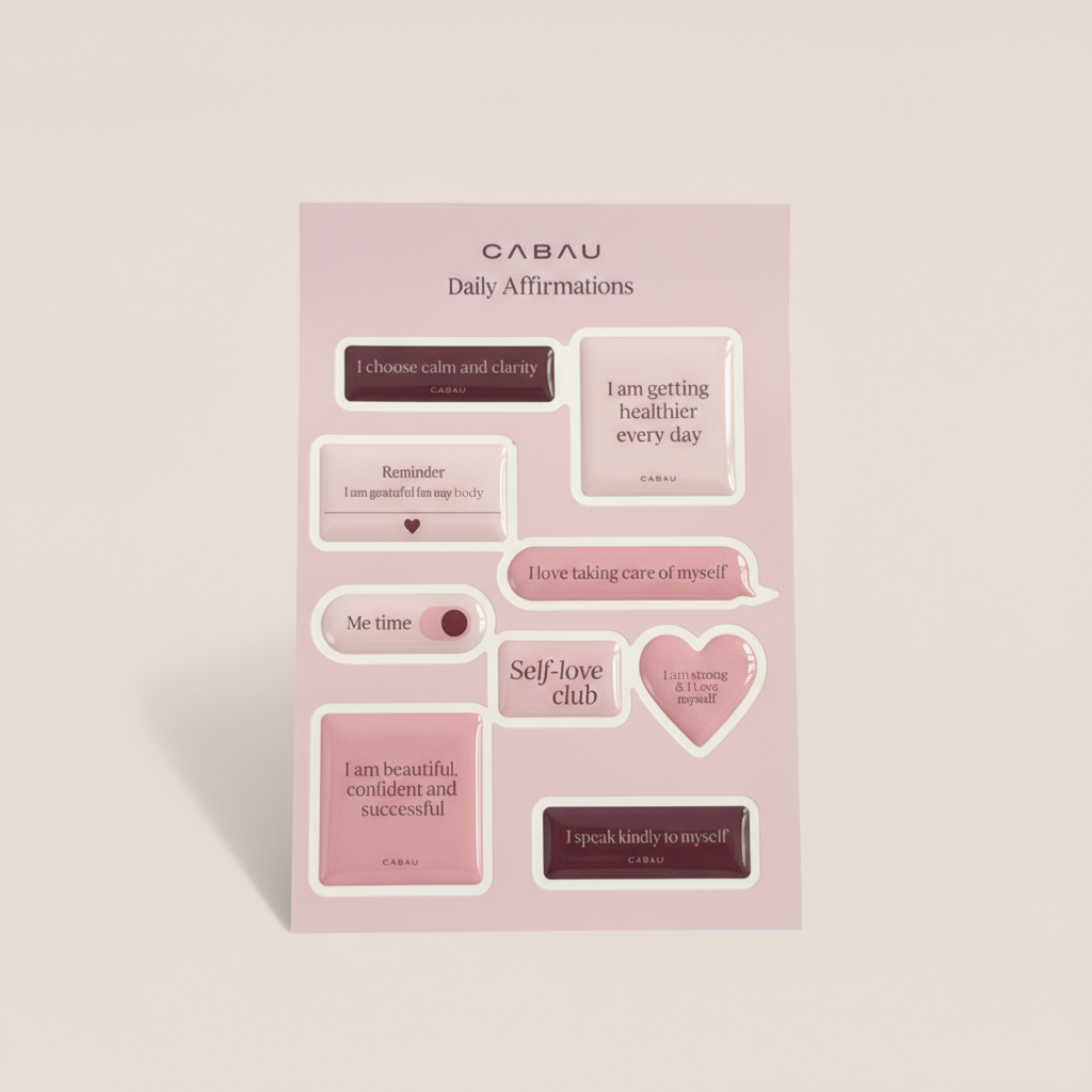 Daily Affirmation Sticker Set