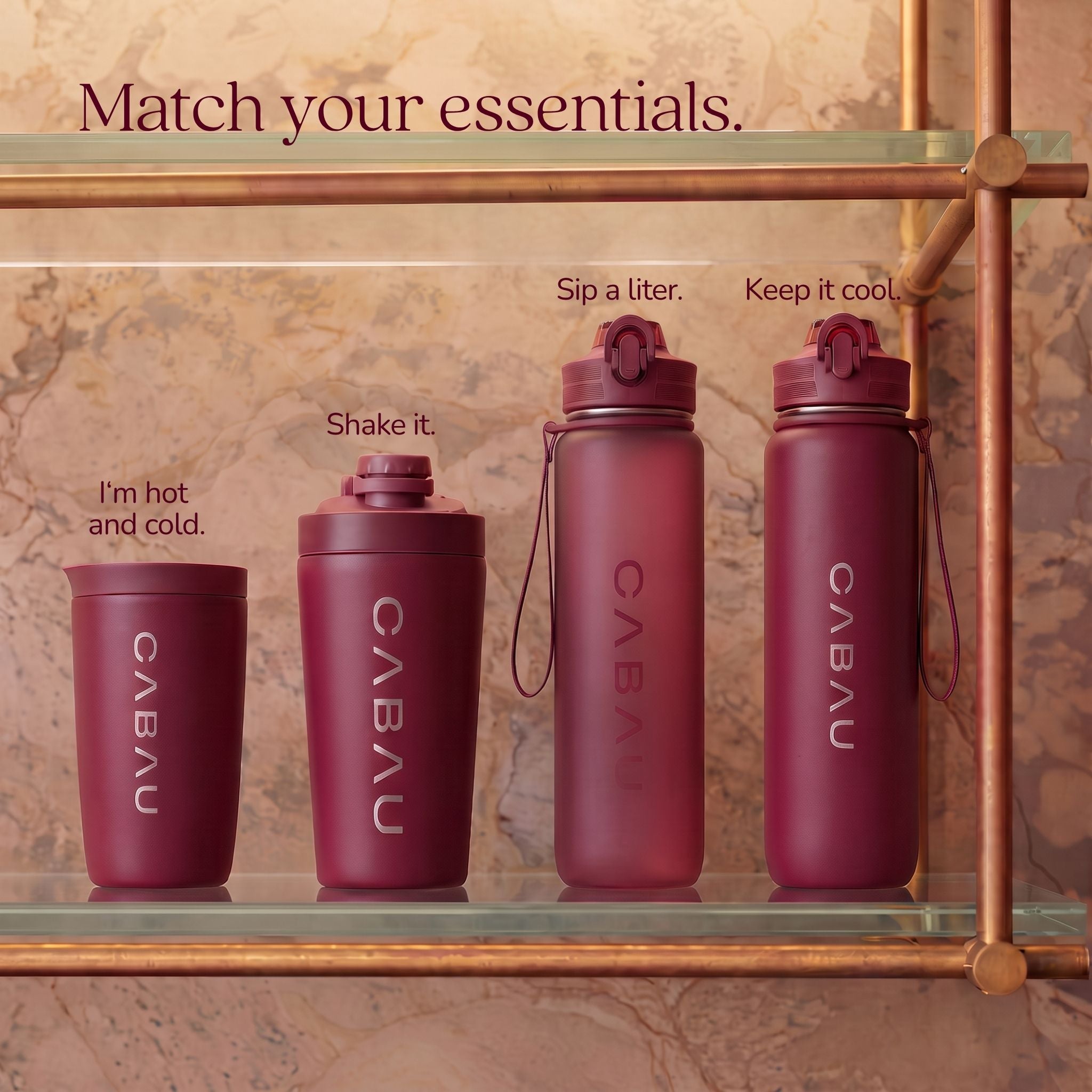 Bloom Flasche - Edelstahl